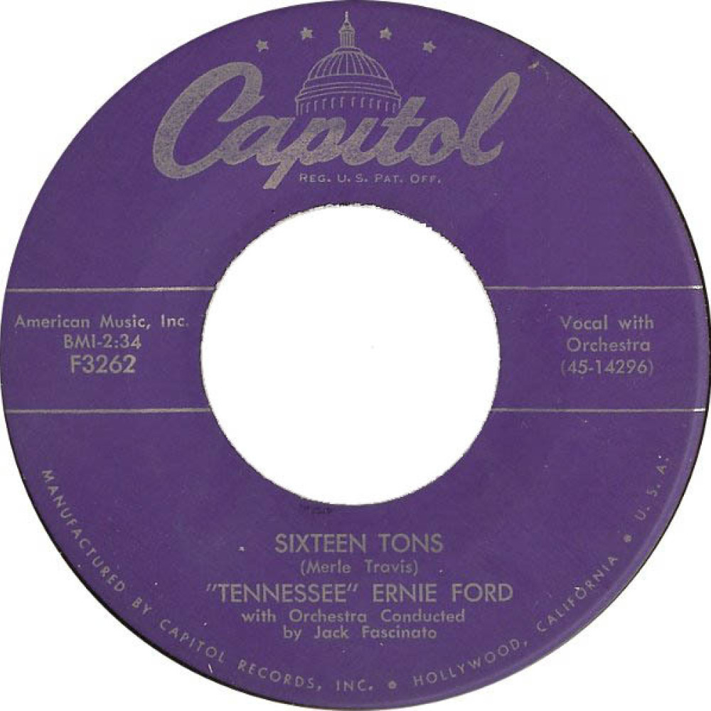 Sixteen Tons Tennessee Ernie Ford